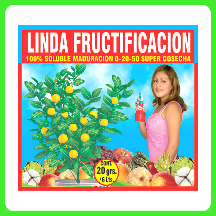 LINDA FRUCTIFICACION X20 GRS