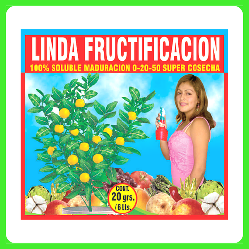 LINDA FRUCTIFICACION X20 GRS